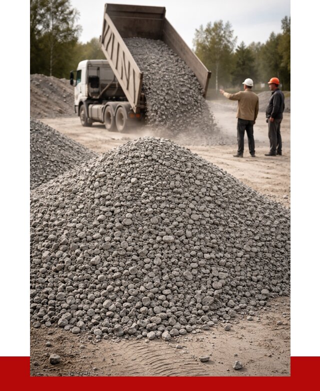 Гранитный щебень фракция 0-5 в Кургане от 2990 руб ПРОНЕРУДКрг