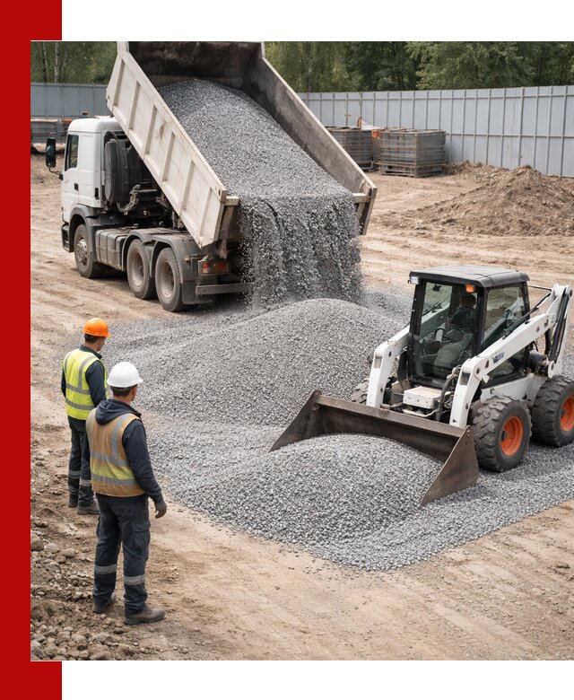 Доставка и продажа гранитного щебня фракции 0-5 в Кургане