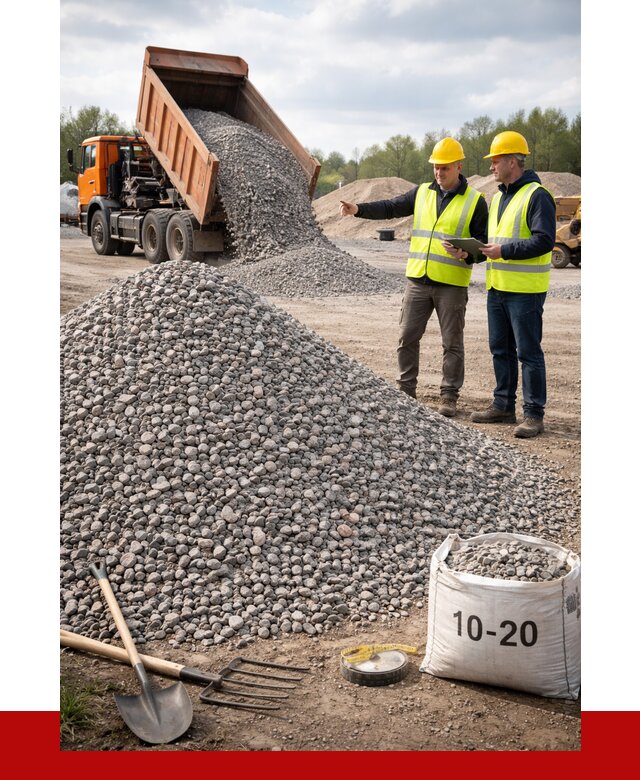 Гранитный щебень фракция 10-20 в Кургане от 4330 руб.|ПРОНЕРУДКрг
