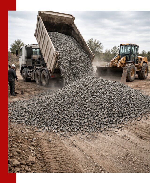 Гранитный щебень фракция 10-20 с доставкой в Кургане