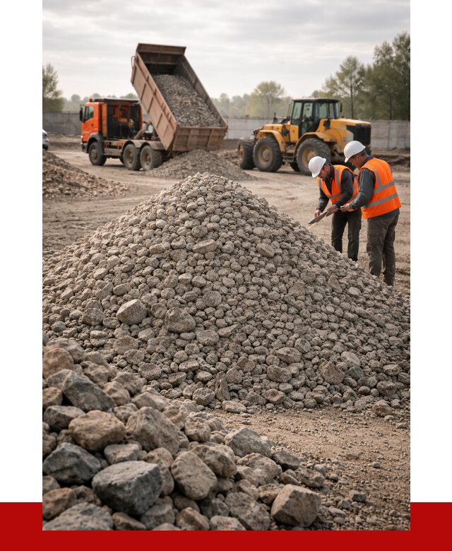 Гранитный щебень фракция 40-70 в Кургане от 2577 руб ПРОНЕРУДКрг