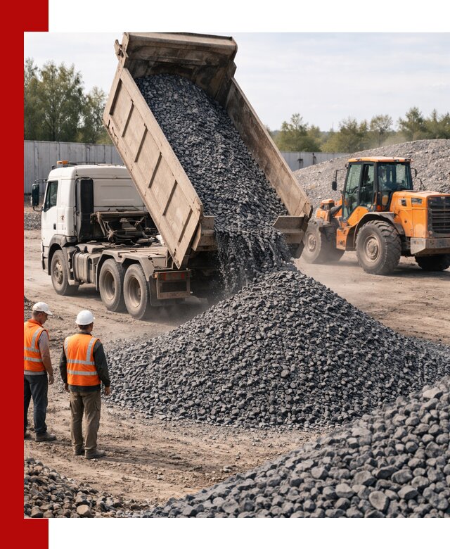 Доставка и продажа щебня габбро-диабаза в Кургане