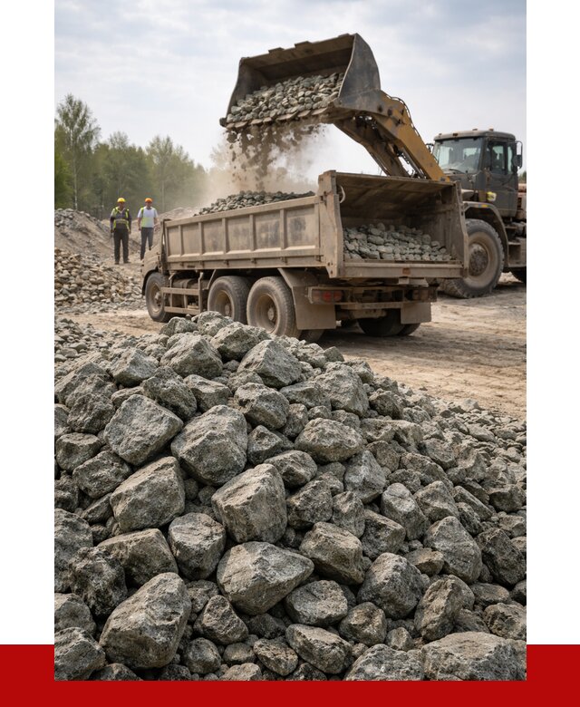 Щебень габбро диабаз фракция 70-150 в Кургане от 2887 р.|ПРОНЕРУДКрг