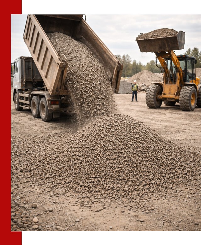 Гравийный щебень фракция 3–10 с доставкой в Кургане