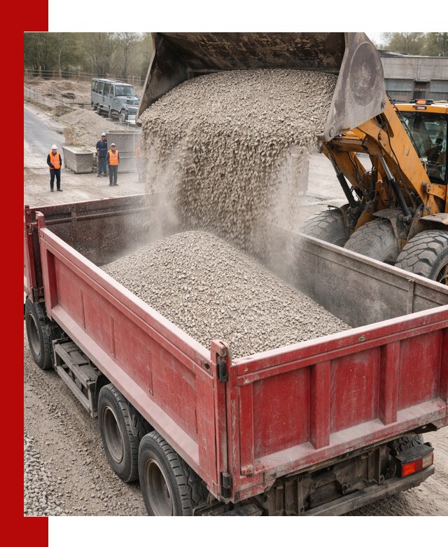 Купить известняковый щебень фракции 0-5 с доставкой в Кургане