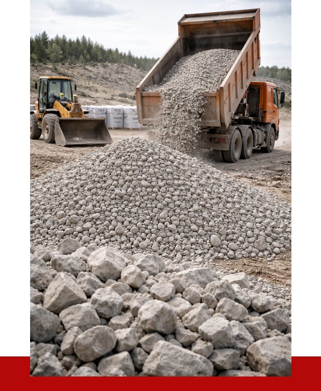 Доломитовый щебень фр. 20-40 в Кургане от 4330 р. | ПРОНЕРУДКрг