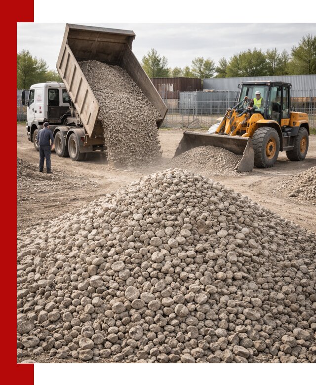 Доломитовый щебень фракции 20–41 с доставкой в Кургане