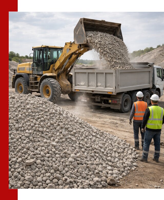 Доломитовый щебень фракция 40–71 доставка и продажа в Кургане