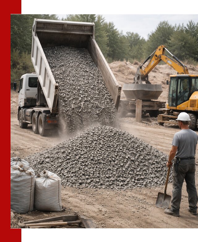 Доставка и продажа бетонного щебня в Кургане