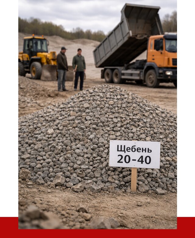 Бетонный щебень фракция 20-40 в Кургане от 2526 р. | ПРОНЕРУДКрг