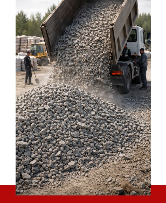 Бетонный щебень фракция 40-70 в Кургане от 1856 р. ПРОНЕРУДКрг