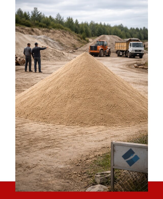 Карьерный песок навалом в Кургане от 1856 р. | ПРОНЕРУДКрг