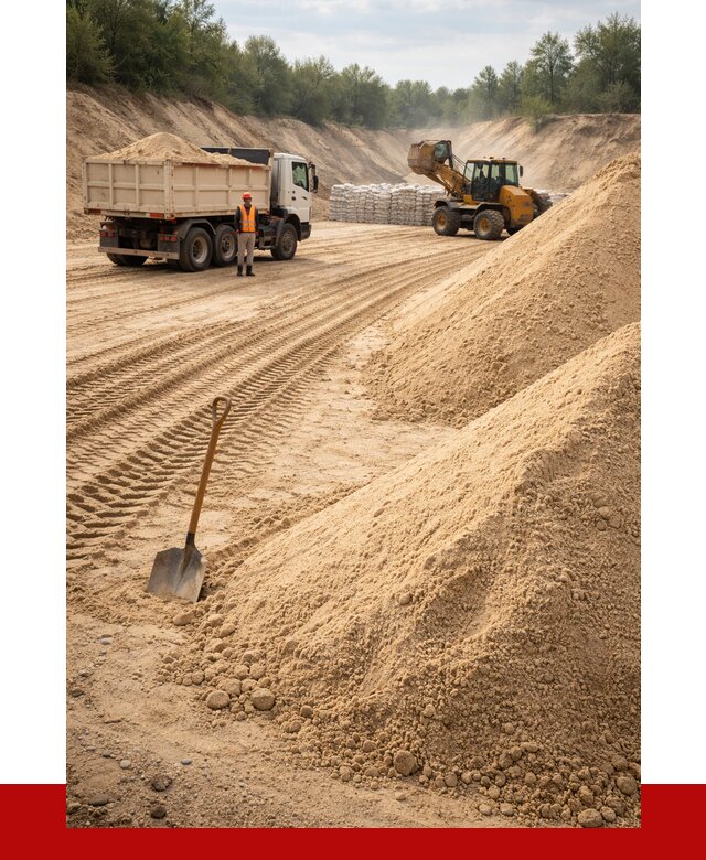 Карьерный песок мелкозернистый в Кургане от 9278 р. | ПРОНЕРУДКрг