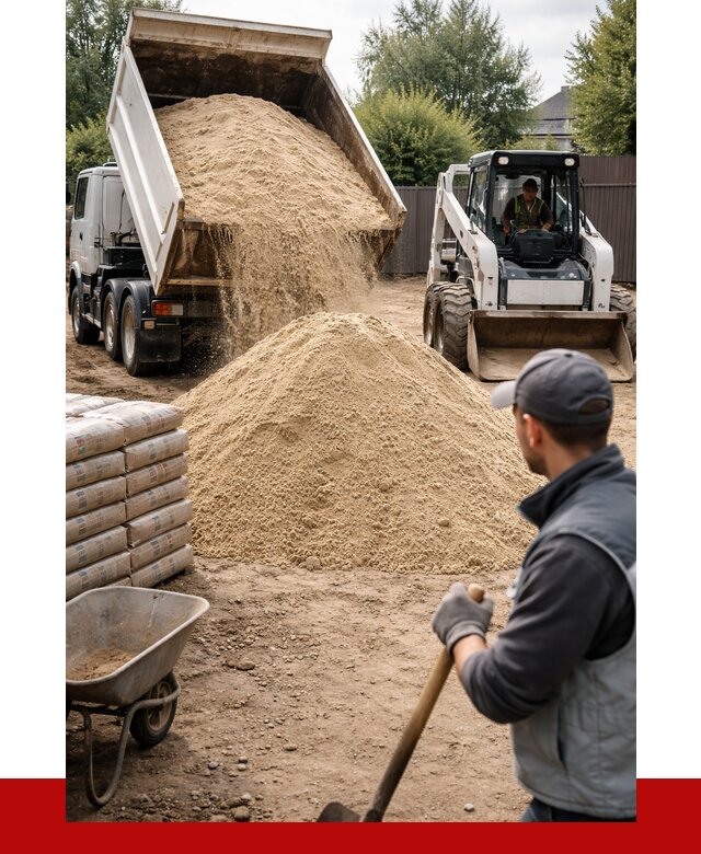 Мытый речной песок с доставкой в Кургане от 1495 р. | ПРОНЕРУДКрг