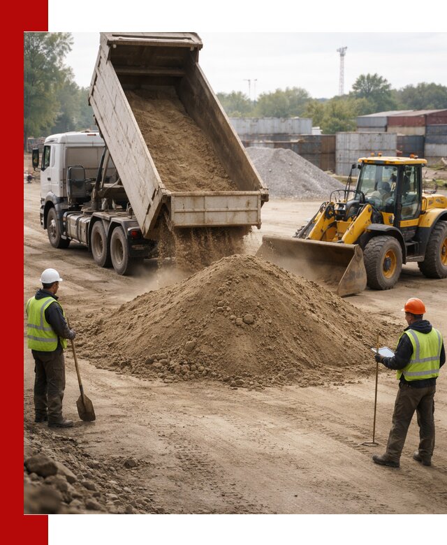 Доставка и продажа пескогрунта оптом и в розницу в Кургане