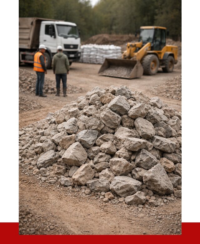 Купить бутовый камень с доставкой в Кургане от 2371 р. | ПРОНЕРУДКрг