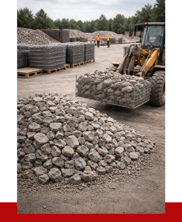 Камень для габионов фракция 70-150 в Кургане от 4330 р. | ПРОНЕРУДКрг