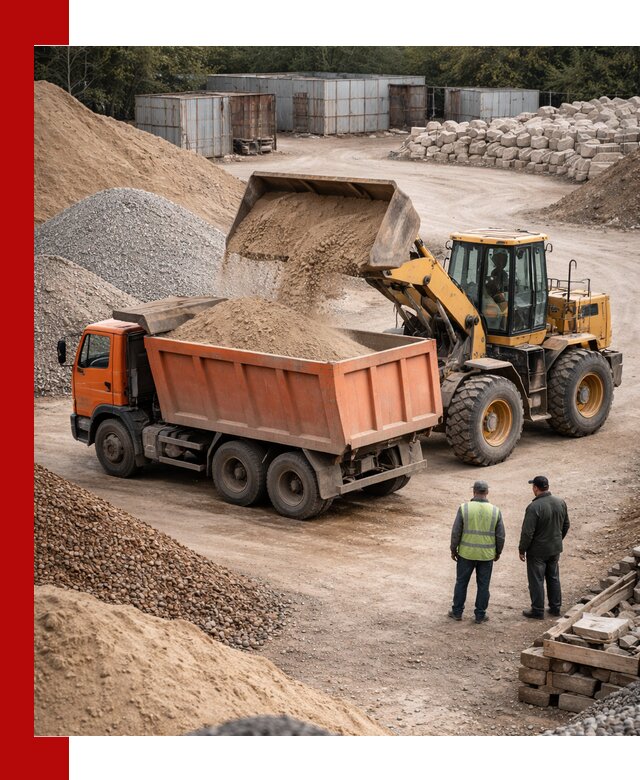 Доставка сыпучих смесей и смесей для стройки в Кургане