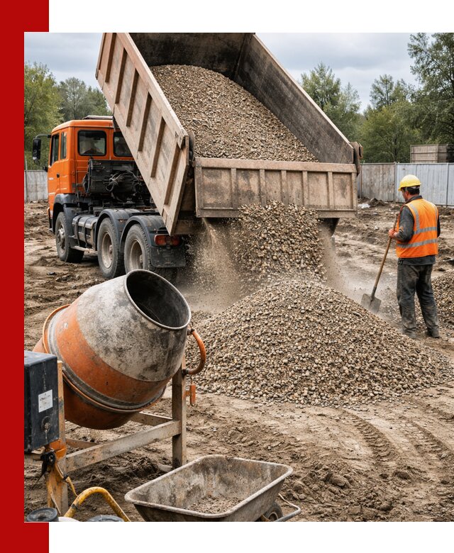 Опгс для бетона с доставкой самосвалом в Кургане от производителя