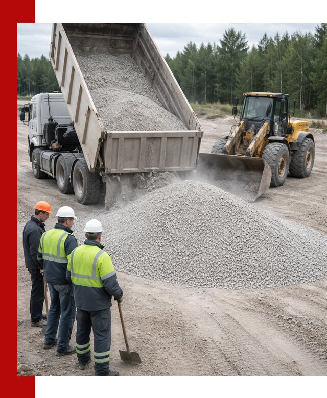 Известняковый отсев 0-5 доставка в Кургане быстро и выгодно