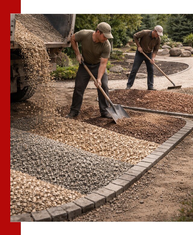 Декоративная крошка для ландшафта в Кургане — продажа и доставка