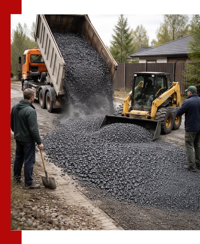 Крошка габбро с доставкой в Кургане для строительных работ