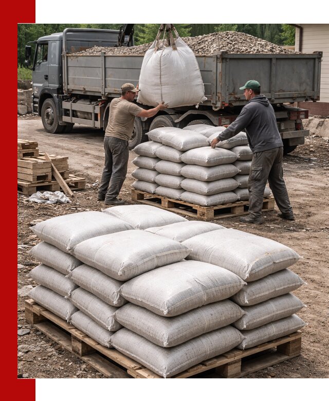 Керамзит в мешках с доставкой в Кургане от компании-поставщика