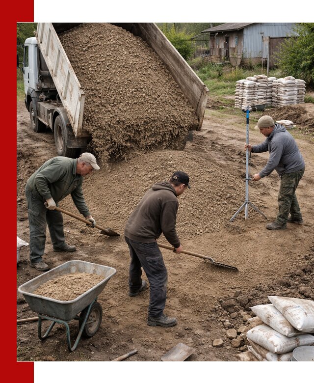 Керамзитовый песок с доставкой в Кургане оптом и в розницу