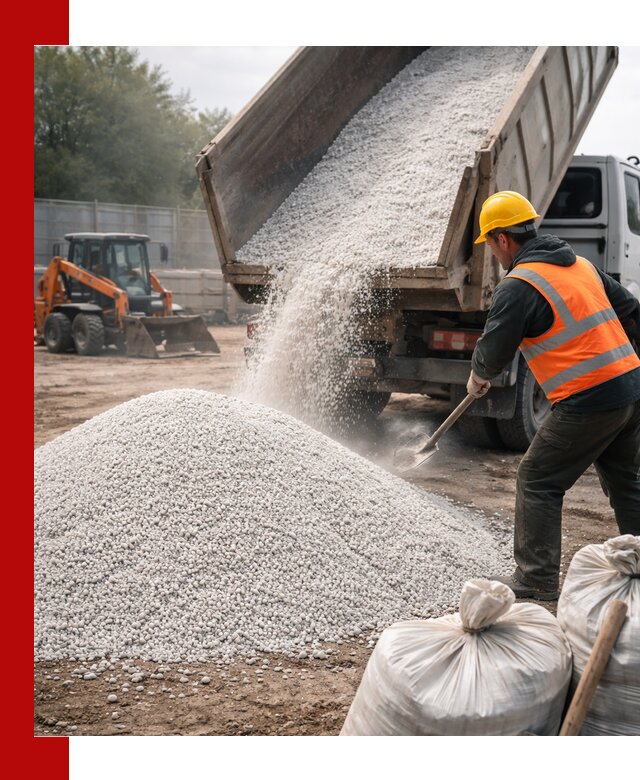 Доставка перлита вспученного в Кургане оптом и в розницу