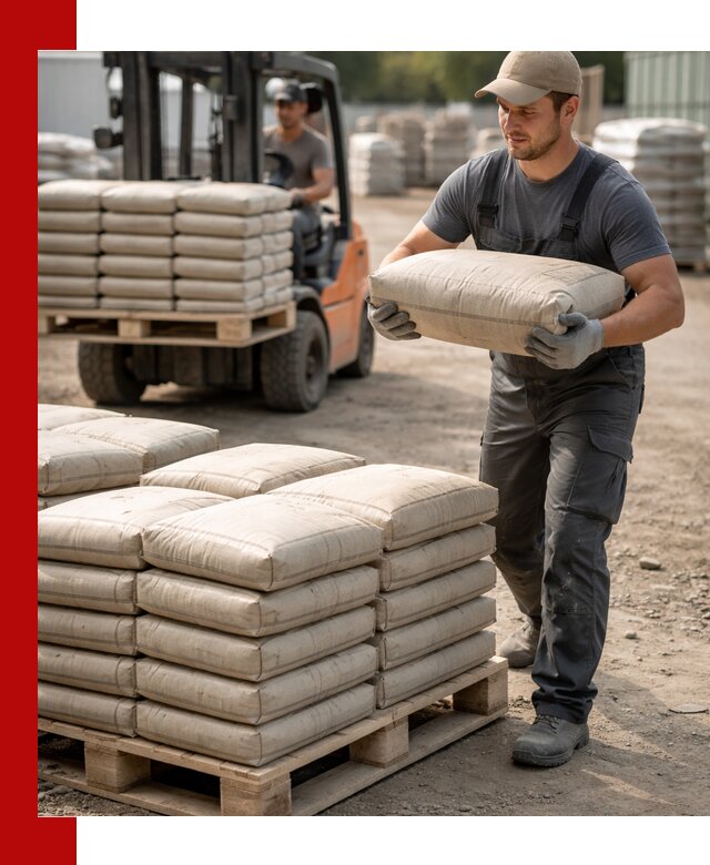 Доставка цемента в мешках оптом и в розницу в Кургане