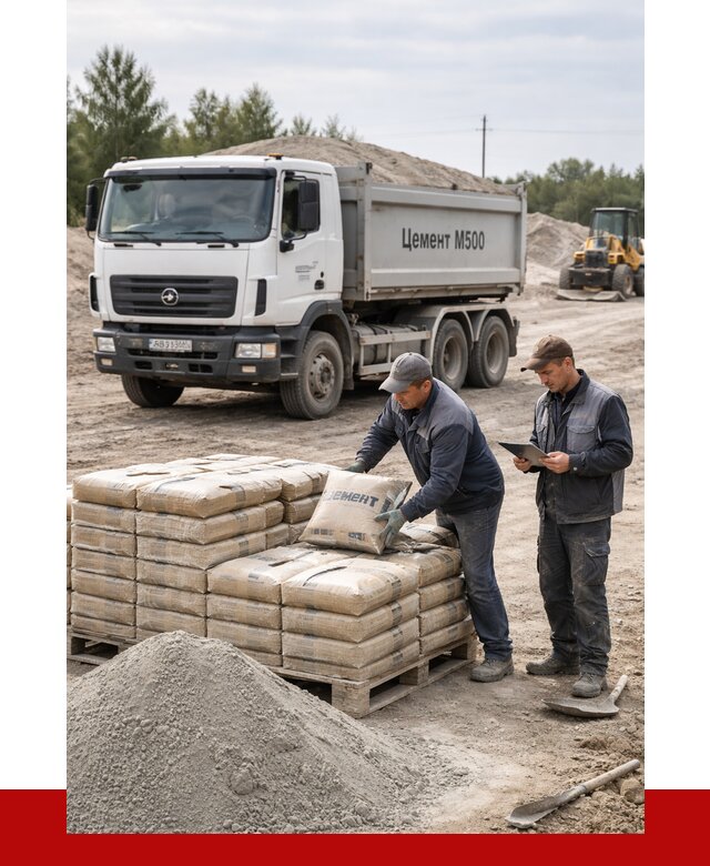 Купить цемент м500 с доставкой в Кургане от 5361 р. | ПРОНЕРУДКрг