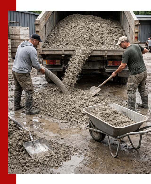 Цементно-песчаная смесь М150 доставка в Кургане