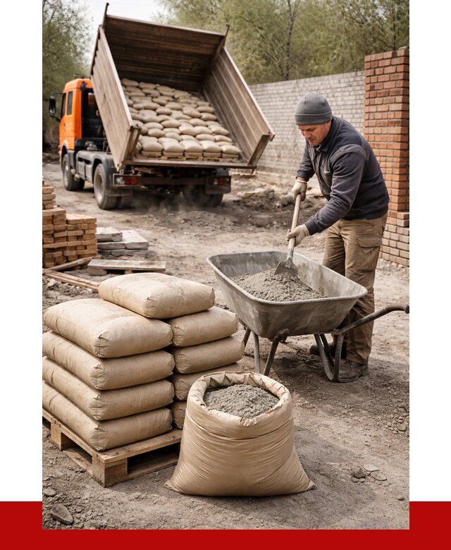 Купить сухую смесь для кладки в Кургане от 1237 р. | ПРОНЕРУДКрг