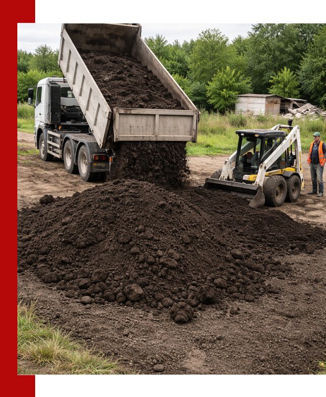 Поставка плодородной земли с доставкой самосвалом в Кургане