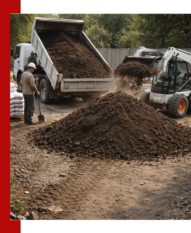 Доставка растительного грунта в Кургане от производителя оптом и в розницу