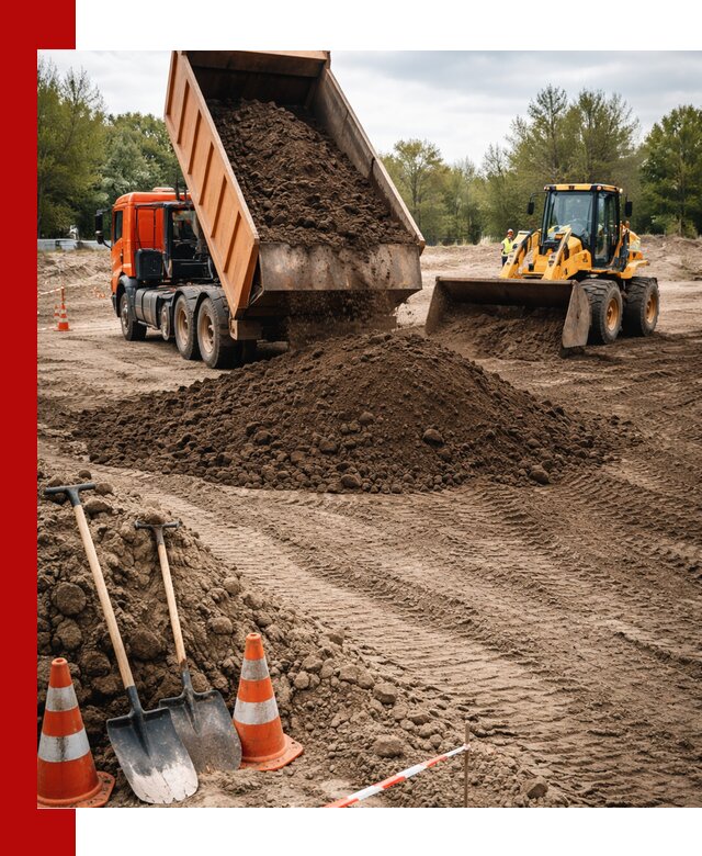 Поставка и доставка планировочного грунта в Кургане