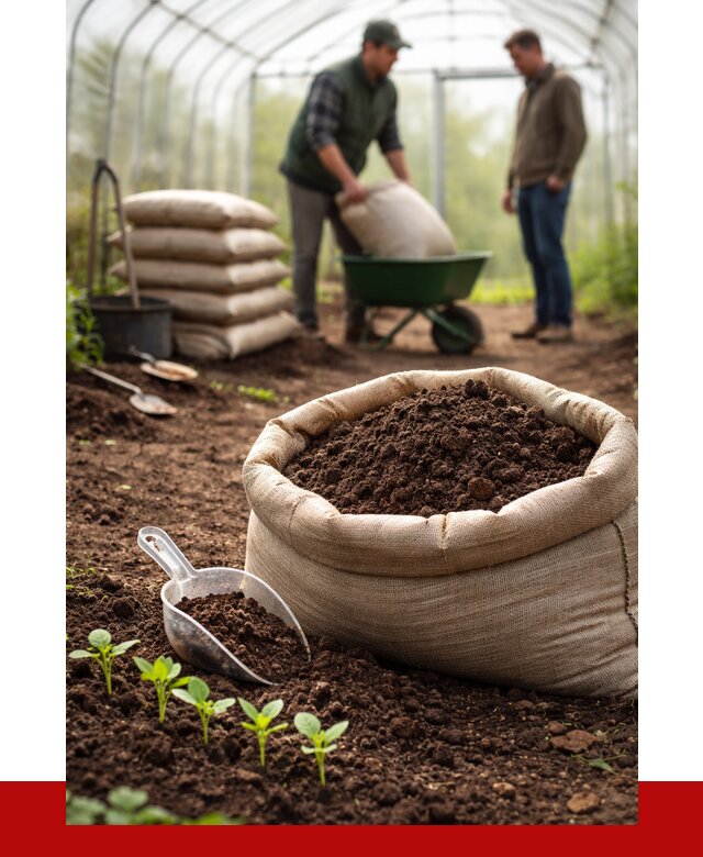 Грунт для теплицы в Кургане с доставкой от 1546 р. | ПРОНЕРУДКрг