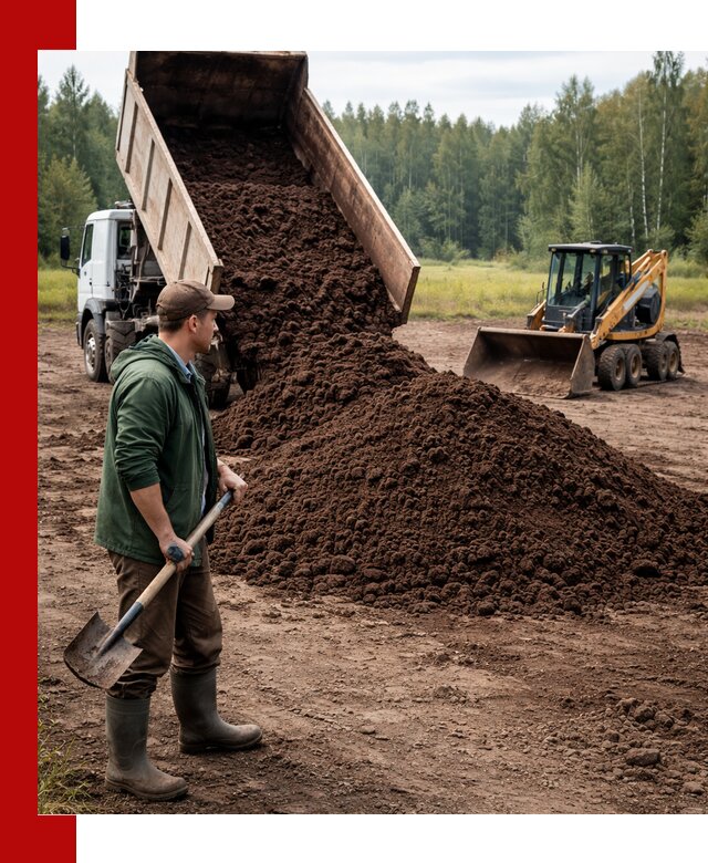 Купить верховой торф с доставкой в Кургане для садоводства и растений