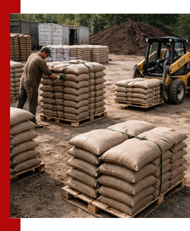 Доставка торфа в мешках по выгодным ценам в Кургане