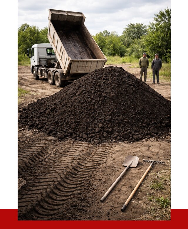Купить чернозем навалом в Кургане от 1237 р. за куб | ПРОНЕРУДКрг