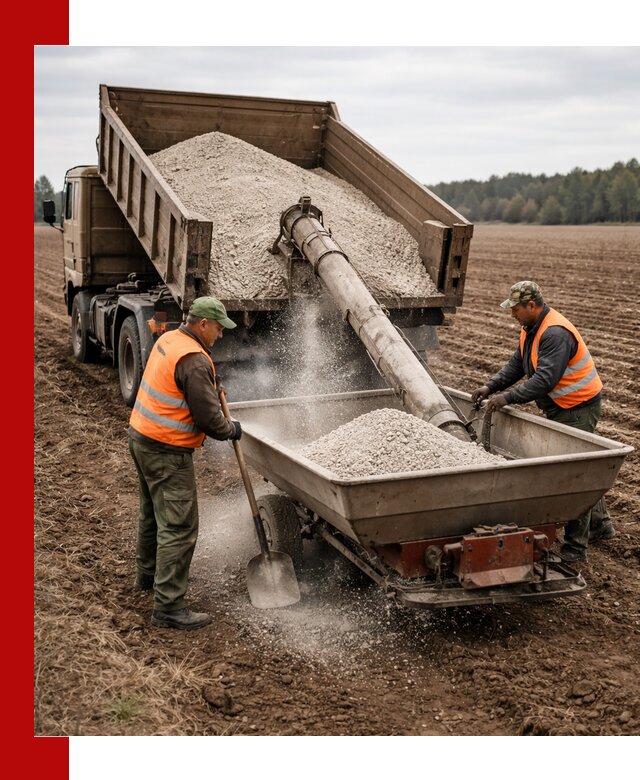 Доставка и продажа суперфосфата оптом и в розницу в Кургане