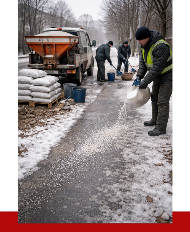 Реагент против гололеда в Кургане с доставкой от 4639 р. | ПРОНЕРУДКрг