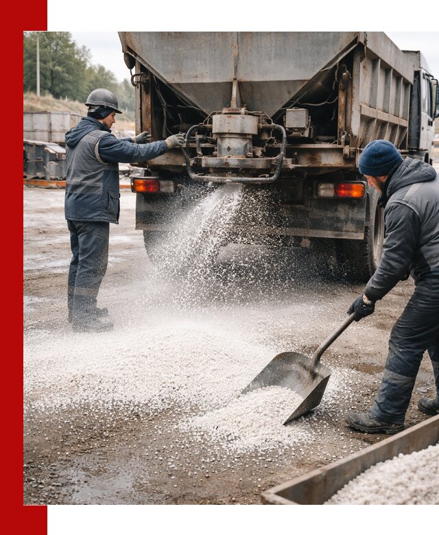 Доставка и продажа хлористого кальция в Кургане