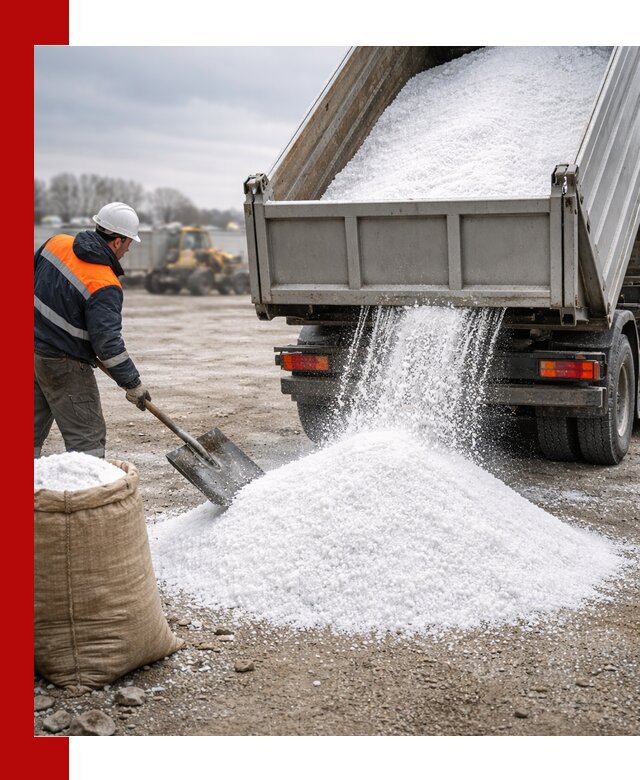 Поставка хлористого натрия оптом и в розницу в Кургане