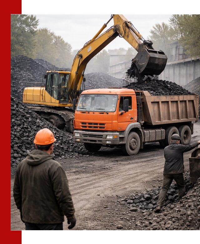 Доставка угля автотранспортом в Кургане быстро и выгодно