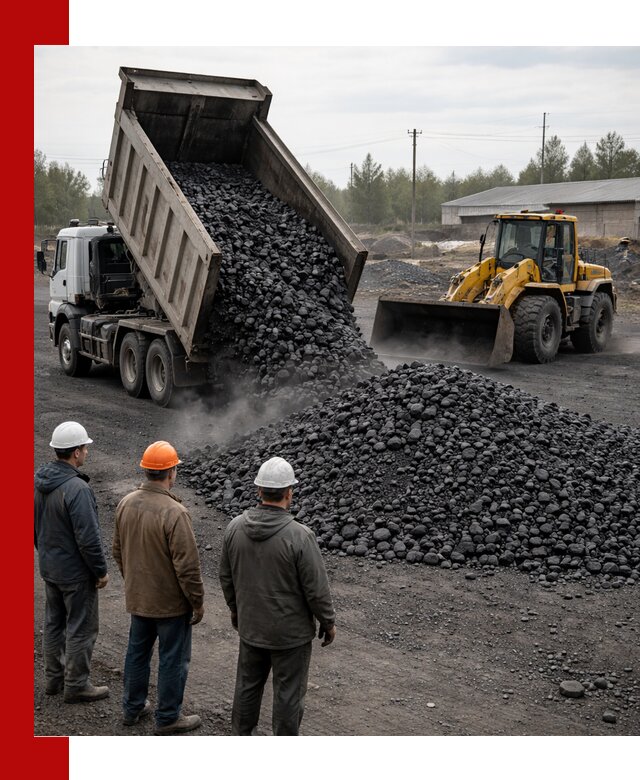 Доставка угля антрацита в Кургане с самосвалами и погрузкой