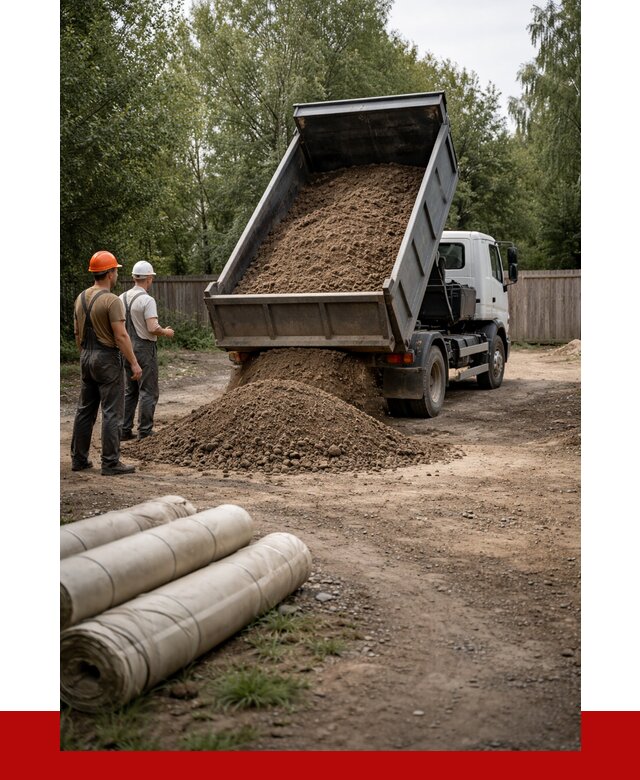 Доставка сыпучих материалов самосвалом в [cvi] от 4330 р. | ПРОНЕРУДКрг