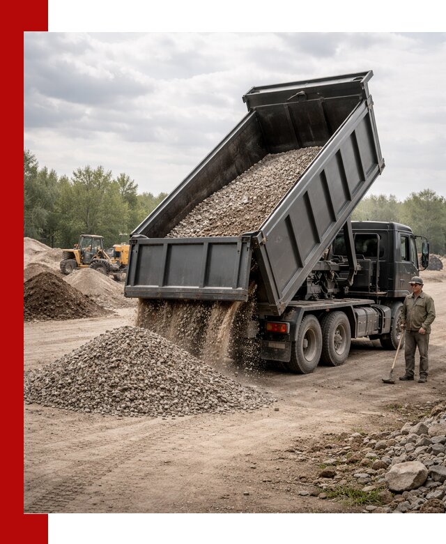 Доставка самосвалом 30 м3 по выгодным ценам в Кургане