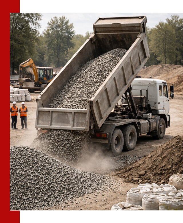 Аренда самосвала в Кургане для доставки сыпучих и нерудных материалов