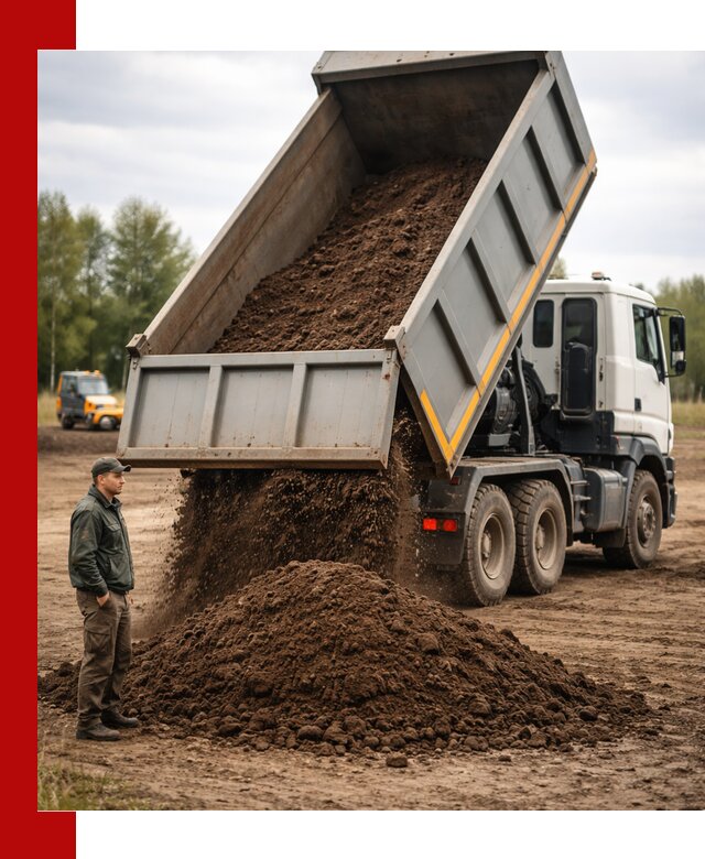 Аренда самосвала с водителем в Кургане для сыпучих грузов и навоза